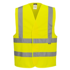 ES1 Essential Vestă Hi-Vis cu Bandă și Bretele - Img 2