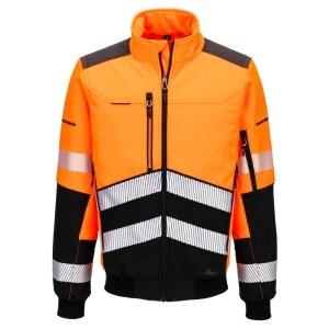 EV4 Hi-Vis Softshell Bomber( 3L)