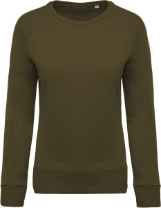 LADIES’ ORGANIC COTTON CREW NECK RAGLAN SLEEVE SWEATSHIRT - Img 6