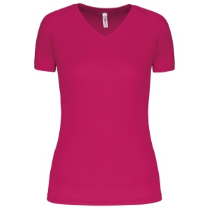 LADIES’ V-NECK SHORT SLEEVE SPORTS T-SHIRT - Img 21