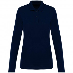 LADIES' LONG-SLEEVED SUPIMA® POLO SHIRT - Img 2