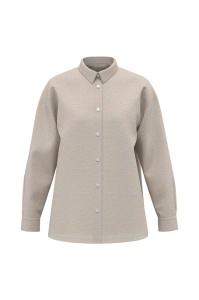 LADIES' OVERSIZE LINEN SHIRT - Img 2