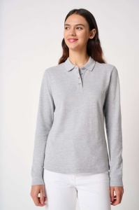 LADIES' PIQUE LONG-SLEEVES POLO SHIRT