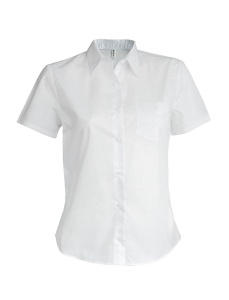 LADIES' SHORT-SLEEVED COTTON POPLIN SHIRT - Img 4