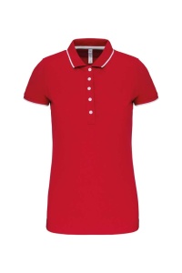 LADIES' SHORT-SLEEVED PIQUÉ KNIT POLO SHIRT - Img 4