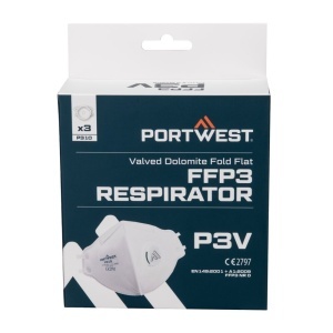 Masca cu valva de respiratie Dolomite FFP3 (Pk3)