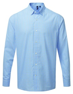 'MAXTON' CHECK MEN'S LONG SLEEVE SHIRT - Img 2