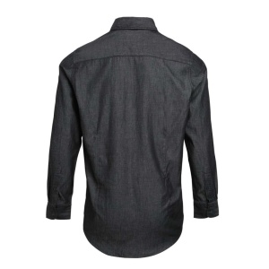 MEN’S JEANS STITCH DENIM SHIRT - Img 3