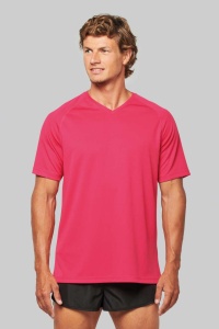 MEN’S V-NECK SHORT SLEEVE SPORTS T-SHIRT - Img 11
