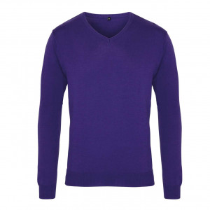 MEN'S KNITTED V-NECK SWEATER - Img 4