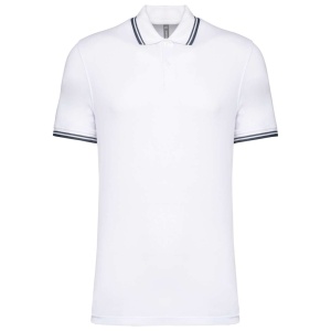 MEN'S SHORT-SLEEVED POLOSHIRT WITH CONTRASTING PIPING - Img 7
