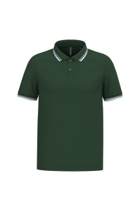 MEN'S SHORT-SLEEVED POLOSHIRT WITH CONTRASTING PIPING - Img 42