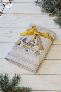 OLIMA CHRISTMAS TOWEL - CHRISTMAS TREES - Img 2