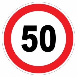 Sticker autocolant Limitare viteza - Img 3