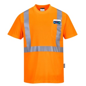 Tricou Hi-Vis cu Buzunar