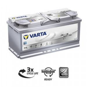 VARTA Silver AGM H15 105Ah 950A 605901095 - Img 2