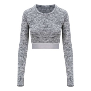 WOMEN'S LONG SLEEVE CROP T - Img 4