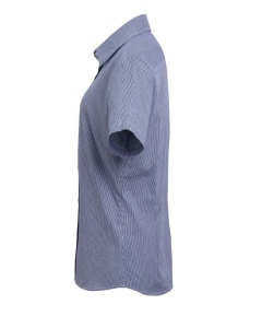 WOMEN'S SHORT SLEEVE GINGHAM MICROCHECK SHIRT - Img 10