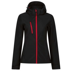 WOMEN'S VENTURER 3 LAYER HOODED PRINTABLE SOFTSHELL JACKET - Img 10