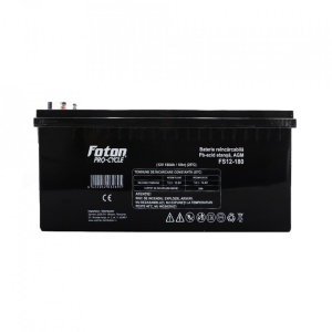 Acumulator stationar Foton FS12-180Ah VRLA - Img 2
