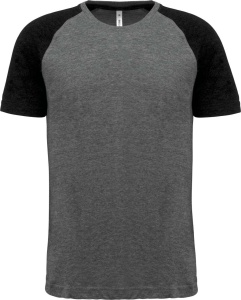 ADULT TRIBLEND TWO-TONE SPORTS SHORT-SLEEVED T-SHIRT