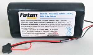 Baterie 4DD LiSoCl2 3.6V 140Ah pentru convertor - Img 5