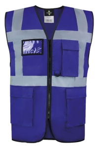 COMFORT EXECUTIVE SAFETY VEST \"HAMBURG\" - MULTIFUNCTIONAL WITH POCKETS - Img 7
