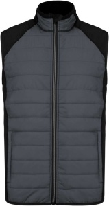 DUAL-FABRIC SLEEVELESS SPORTS JACKET - Img 3