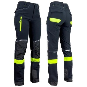 DUO Softshell - Pantaloni de lucru profesionali, material softshell, elastici* - Img 5