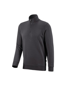 e.s. ZIP-sweatshirt poly cotton