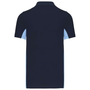 FLAG - SHORT-SLEEVED TWO-TONE POLO SHIRT - Img 12