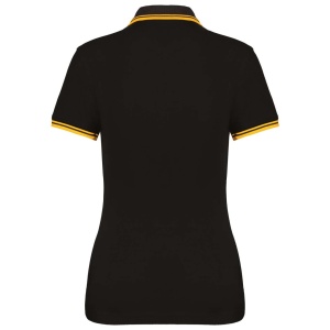 LADIE'S SHORT-SLEEVED POLOSHIRT WITH CONTRASTING PIPING - Img 18