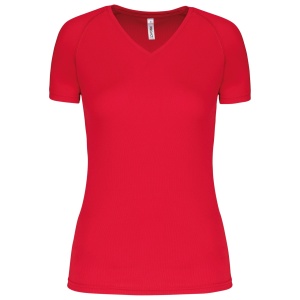 LADIES’ V-NECK SHORT SLEEVE SPORTS T-SHIRT - Img 18