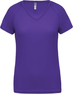 LADIES’ V-NECK SHORT SLEEVE SPORTS T-SHIRT - Img 8