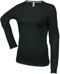LADIES' LONG-SLEEVED CREW NECK T-SHIRT - Img 2