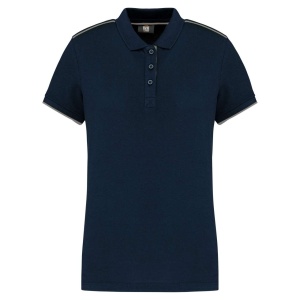 LADIES' SHORT-SLEEVED CONTRASTING DAYTODAY POLO SHIRT - Img 26