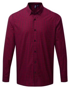 'MAXTON' CHECK MEN'S LONG SLEEVE SHIRT - Img 3