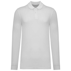 MEN’S ORGANIC 180 PIQUÉ POLO SHIRT LONG SLEEVES - Img 3