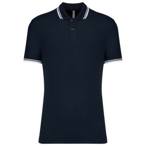 MEN'S SHORT-SLEEVED POLOSHIRT WITH CONTRASTING PIPING - Img 4