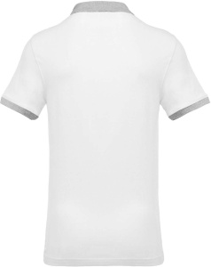 MEN'S TWO-TONE PIQUÉ POLO SHIRT - Img 9