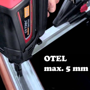Pistol pentru impuscat cuie in beton acumulator si cartus cu gaz, MAX GS738C-LT - Img 3