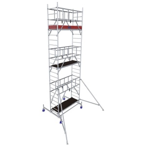 SCHELA PROTEC ALUMINIU MOBILA 0,7 x 2m, 7,30m (0+2+3+4+(2xESTACADE)) - Img 2