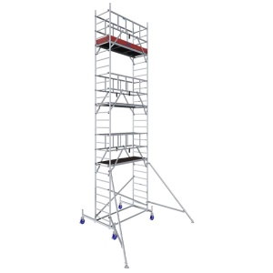 SCHELA PROTEC ALUMINIU MOBILA 0,7 x 2m, 8,30m (0+1+(2x3)+4+(4xESTACADE))