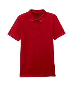 SOFTSTYLE® LADIES' DOUBLE PIQUÉ POLO WITH 3 COLOUR-MATCHED BUTTONS - Img 10