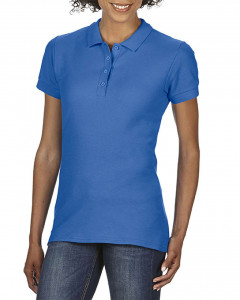 SOFTSTYLE® LADIES' DOUBLE PIQUÉ POLO - Img 3