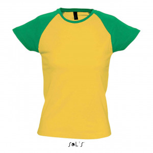 SOL'S MILKY - WOMEN'S 2-COLOR RAGLAN SLEEVES T-SHIRT - Img 4