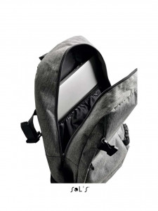 SOL'S WALL STREET - 600D POLYESTER BACKPACK - Img 2