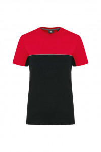UNISEX ECO-FRIENDLY SHORT SLEEVE TWO-TONE T-SHIRT - Img 1