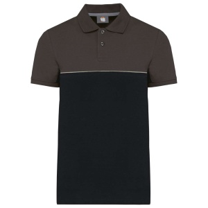 UNISEX ECO-FRIENDLY TWO-TONE SHORT SLEEVE POLO SHIRT - Img 9