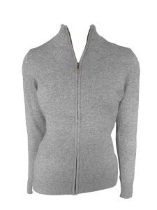 WOMEN’S FULL ZIP CARDIGAN FINE GAUGE COTTON - Img 4